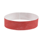 Tyvek polsbandje onbedrukt 19mm/25mm Oranje Rood